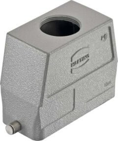 Harting Tüllengehäuse HAN 16B-GG-R-M32 19300160447 in Grau aus Kunststoff - Bild 1