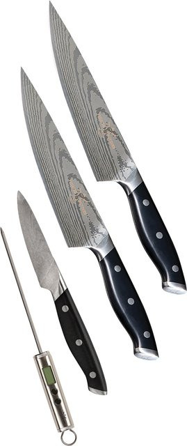 Messer Set Trusted Butcher von Mediashop, 4-teilig, Silber/Multicolor - Bild 1