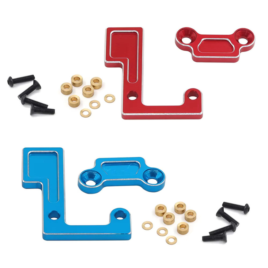 9IMOD Hauptwellenlagerhalter, RC Car Zubehör, kompatibel mit 1/10 Tamiya TT02 TT02B TATT-074BU - Bild 3