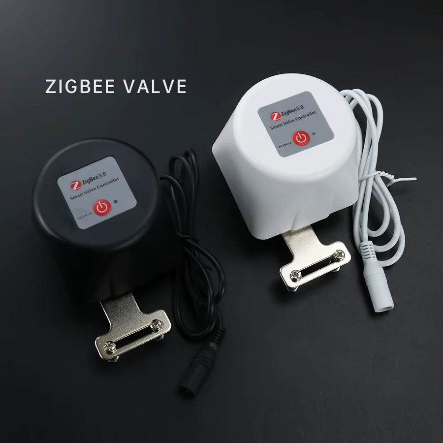 HOENYZY Zigbee Smart Gasventil und WLAN Garten-Wasserabsperrventil mit Timer zur Bewässerungssteuerung, kompatibel mit Alexa, Google Assistant und TUYA App, Schwarz - Bild 2
