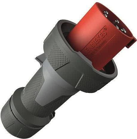 Mennekes PowerTOP CEE Stecker 125 A 5polig 400 V rot IP67 - Bild 1
