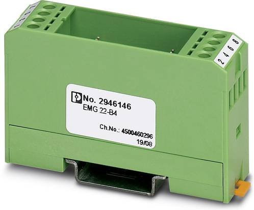 Phoenix Contact EMG 22-B4 Hutschienen-Gehäuse aus Kunststoff in Grün, 10 Stück - Bild 1