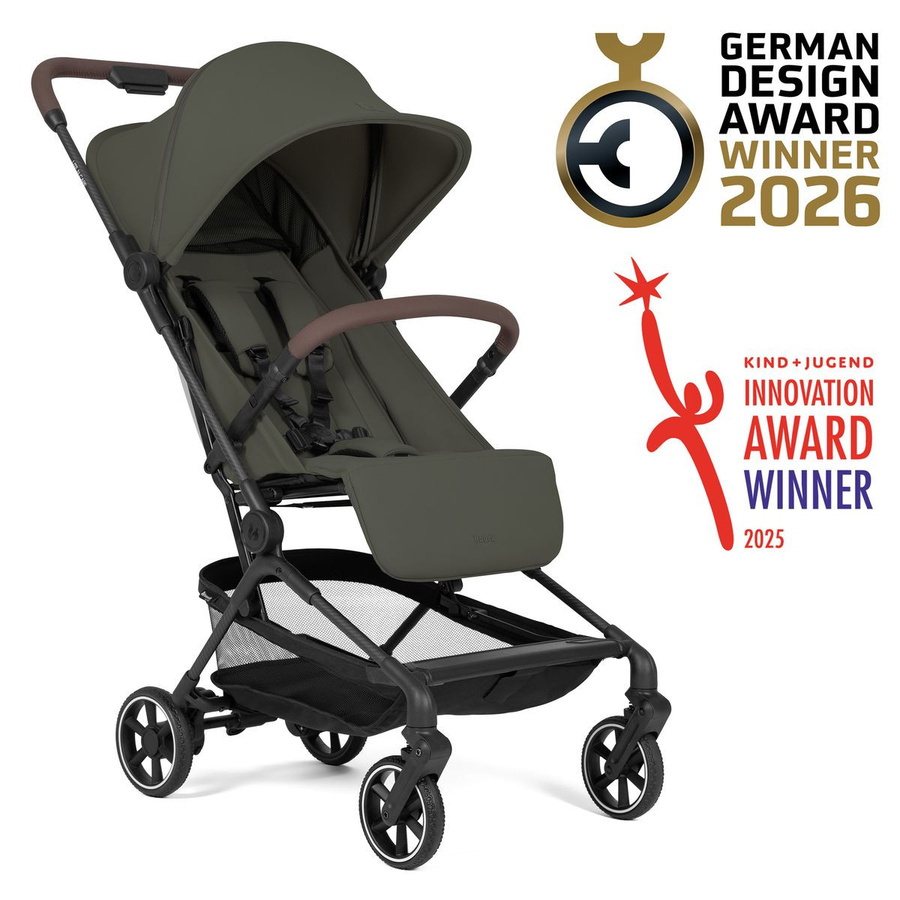 Hauck Reisebuggy Lite N Care Sportwagen in Grün mit Federung und faltbarer Konstruktion - Bild 3