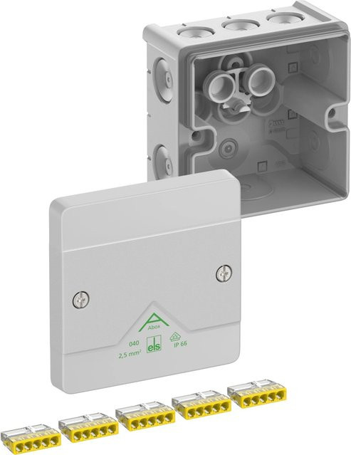 Spelsberg Abzweigkasten Abox 040-L IP65 grau - Bild 1