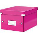 LEITZ Ablage- und Transportbox Serie Click + Store für DIN A5, pink - Bild 1