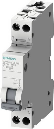 Siemens Brandschutzschalter RCBO 2-polig 13A 0,03A 230V Grau 5SV60167KK13 - Bild 1