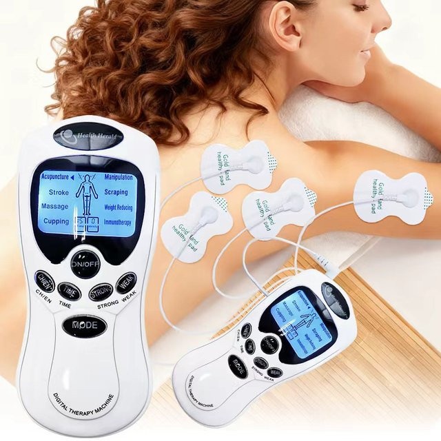 Raiuleko Digitaler Puls-EMS-Muskelstimulator, Weiß, Unisex - Bild 1