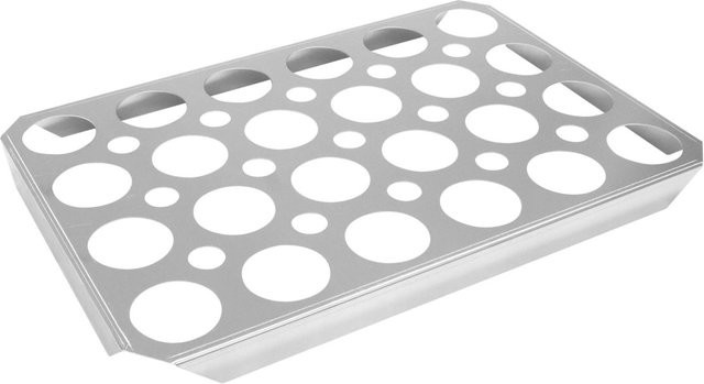 Schneider Muffinformen-Verbund aus Aluminium in Silber, B/T/H: 39,0 x 58,0 x 3,8 cm - Bild 1