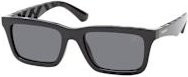 Burberry BE 4475U Sonnenbrille, Rechteckig, Vollrand, Kunststoff, Herren, black, grey - Bild 1