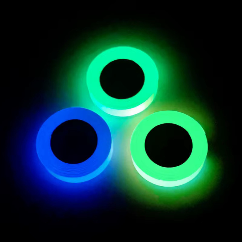 Leuchtendes Sicherheitsband in Grün, 3m lange fluoreszierende Warnaufkleber für Treppen und Böden - Bild 2