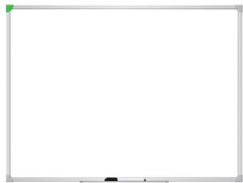 Franken Whiteboard U-Act!Line magnethaftend mit Ablageschale, Farbe: Weiß/Silber, B: 60 cm, H: 40 cm, T: 4 cm - Bild 1