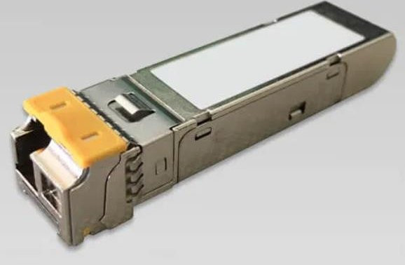 PLANET MGB-2GTLB20 Netzwerk-Transceiver-Modul SFP Faseroptik in Orange und Silber - Bild 1