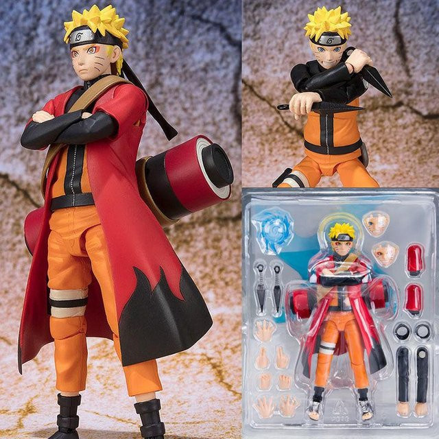 Yiran toy 1 Naruto Action Modell Spielzeug Figuren PVC Bunt / Mehrfarbig - Bild 1
