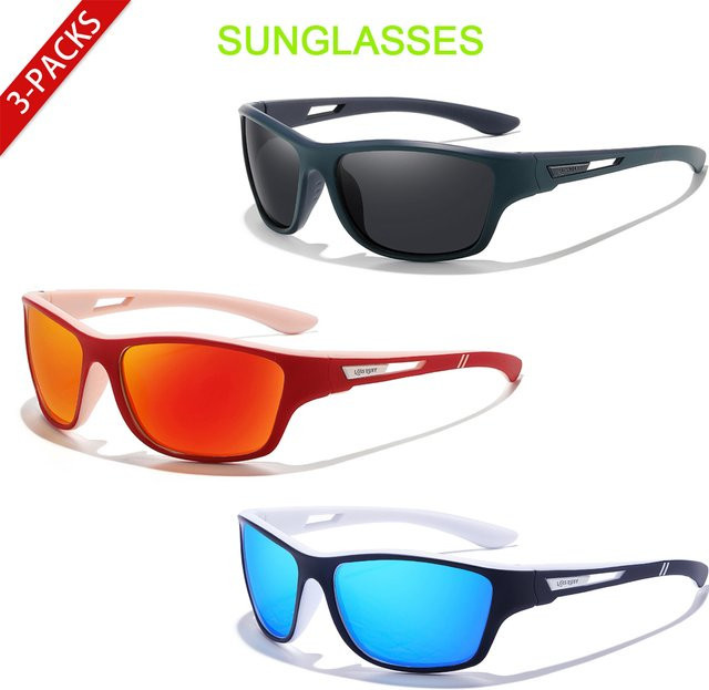 LOISRUBY Sonnenbrille, Unisex, Vollrand, rechteckig, Kunststoff, multicolour - Bild 1