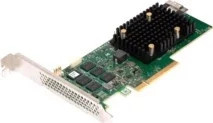 Broadcom HBA 9500-8i Tri-Mode Speicher-Controller mit 8 Kanälen für SATA 6Gb/s, SAS 12Gb/s und PCIe 4.0 NVMe, PCIe 4.0 x8, Schwarz - Bild 1