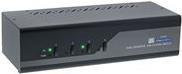 INLINE 62644I KVM Audio USB Switch für 4 Geräte in Schwarz mit 4K UHD Unterstützung und HDMI sowie DisplayPort Anschlüssen - Bild 1