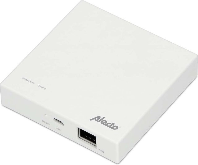 Alecto Zigbee Verbindungspunkt für die Netzwerk- und Internetanbindung in Weiß - Bild 1