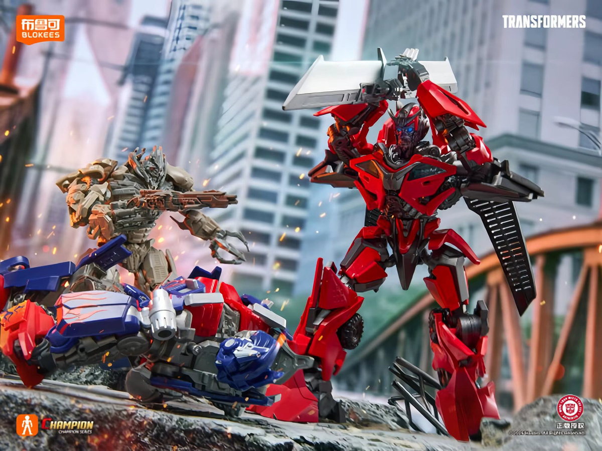 BLOKEES Transformers IDW Comics Megatronus Prime Optimus Prime The Fallen ONE G1 Decepticons, Actionfigur - Bild 1