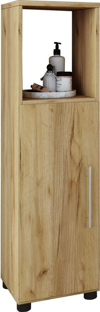 VCM Midischrank Flandu Badschrank in Eiche Honig, B/H/T: 31 x 93 x 30 cm - Bild 1