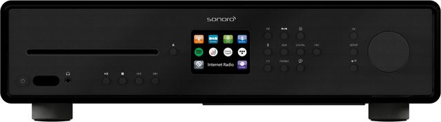 Sonoro MAESTRO CD-Receiver mit Internetradio in Schwarz - Bild 1