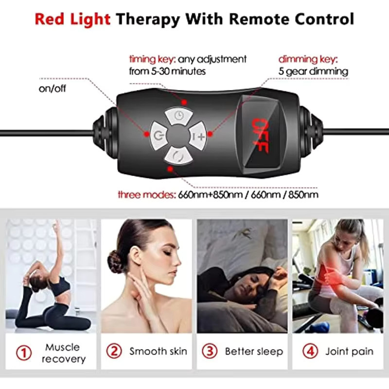 Astarexin LED-Rotlicht-Gesundheitslampe für Gesicht und Ganzkörper - Bild 5