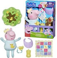 Hasbro Peppa Pig Grunz und Kuschel Evie Babypuppe für Kinder ab 3 Jahren - Bild 1