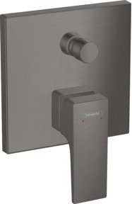 Hansgrohe Metropol Fertigmontageset mit Thermostat in Gunmetal Grey - Bild 1