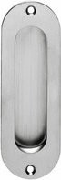 Intersteel Schiebetürmuschel aus Edelstahl, Farbe Silber, gebürstet - Bild 1