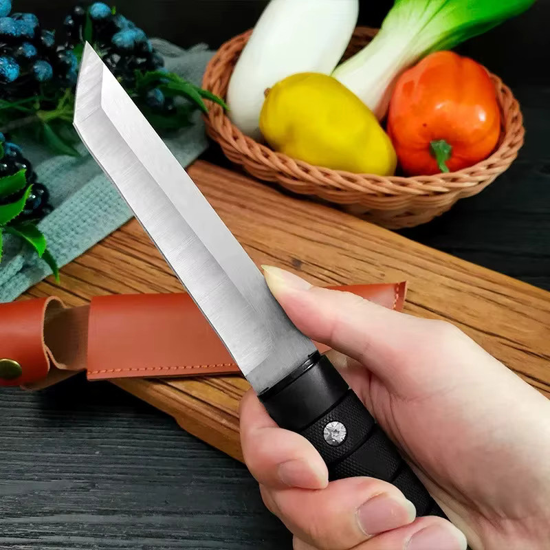 GuanQi Ausbeinmesser aus Edelstahl mit ABS-Griff, 6 Zoll, Silber - Bild 2