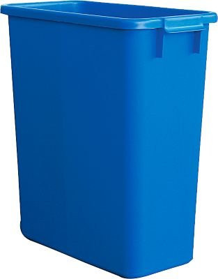 Graf Abfallbehälter ohne Deckel, 60 Liter, blau - Bild 1