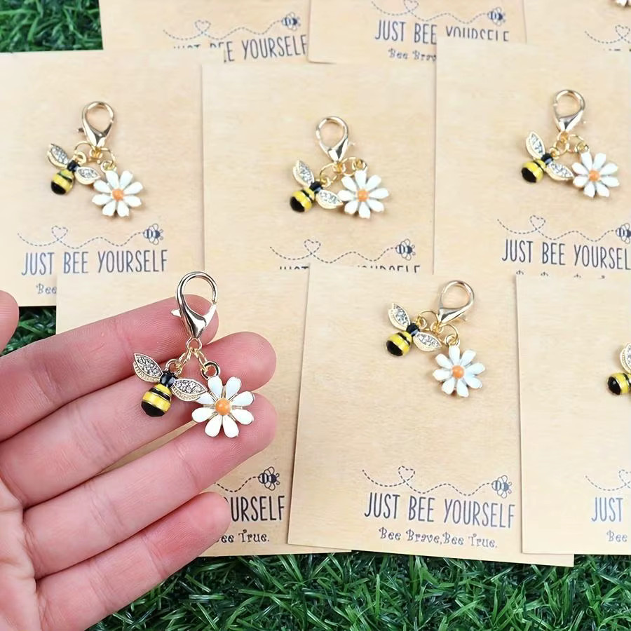 Just Bee Yourself Motivationskarten aus Papier als positive Ermutigungsgeschenke und Freundschaftsgeschenke - Bild 1