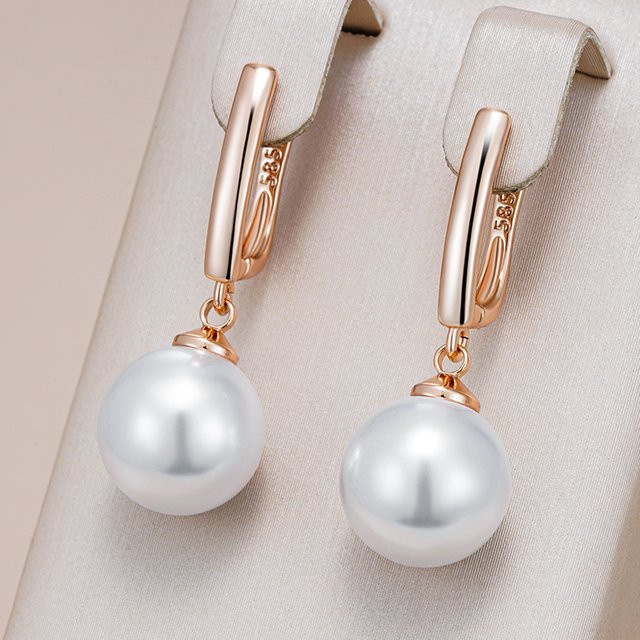 Kinel Ohrringe, Perle, 585 Rose Gold, Damen - Bild 1