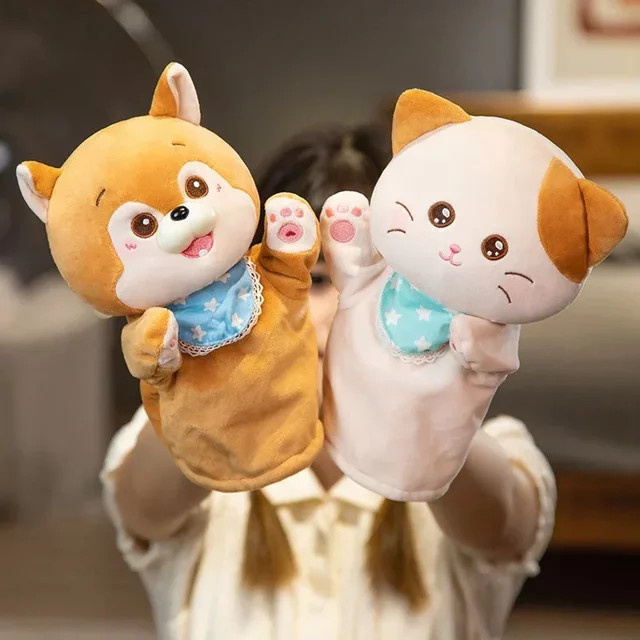 MIAOOWA Finger Puppen, Tiere, Plüsch / Textil, Bunt / Mehrfarbig - Bild 1