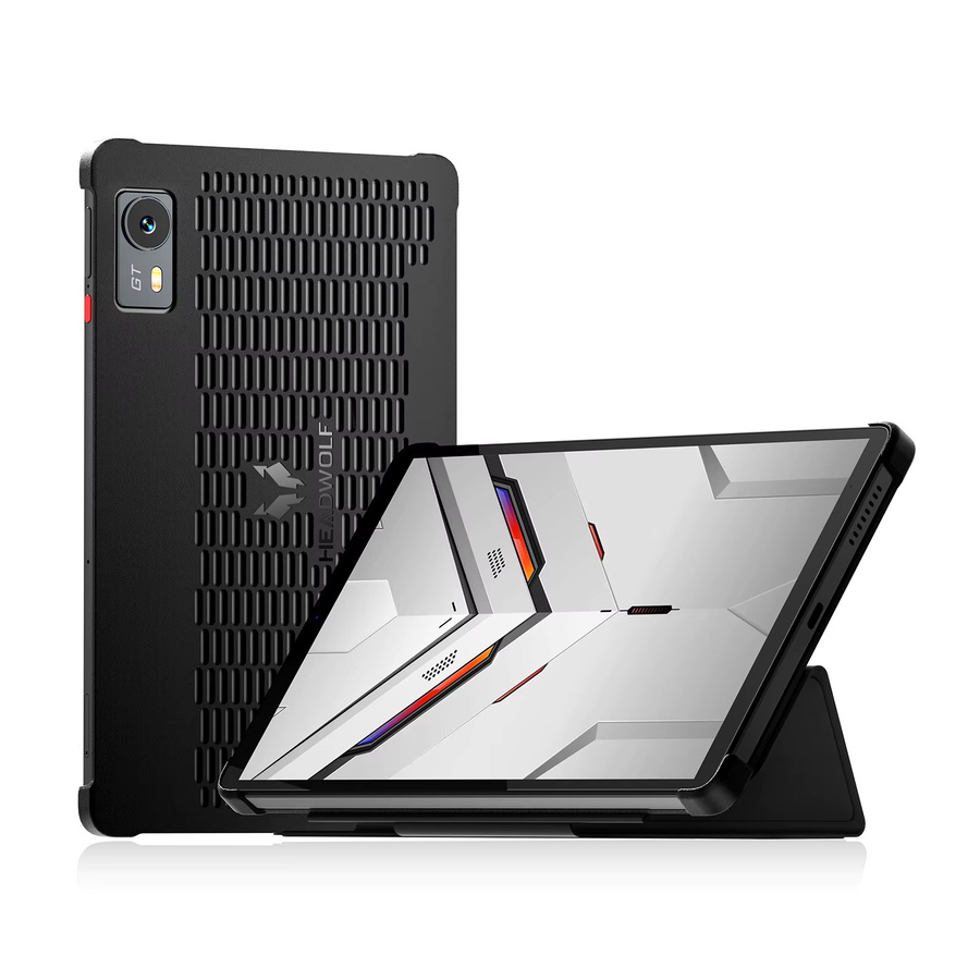 Headwolf Titan 1 Tablet-Hülle in Schwarz mit magnetischer Befestigung und wärmeableitender Schutzhülle - Bild 7