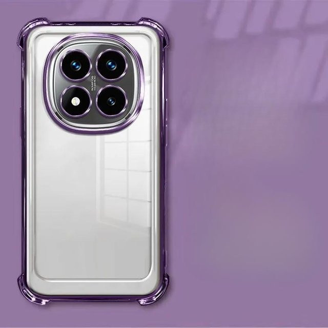 Transparente Silikonhülle für Xiaomi Redmi Note 15 Pro Plus 5G, stoßfeste und weiche Rückabdeckung - Bild 1