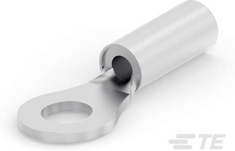 TE Connectivity Ringkabelschuh Unisoliert in Silber, Querschnitt max. 1,42 mm², Loch-Ø 3,68 mm - Bild 1