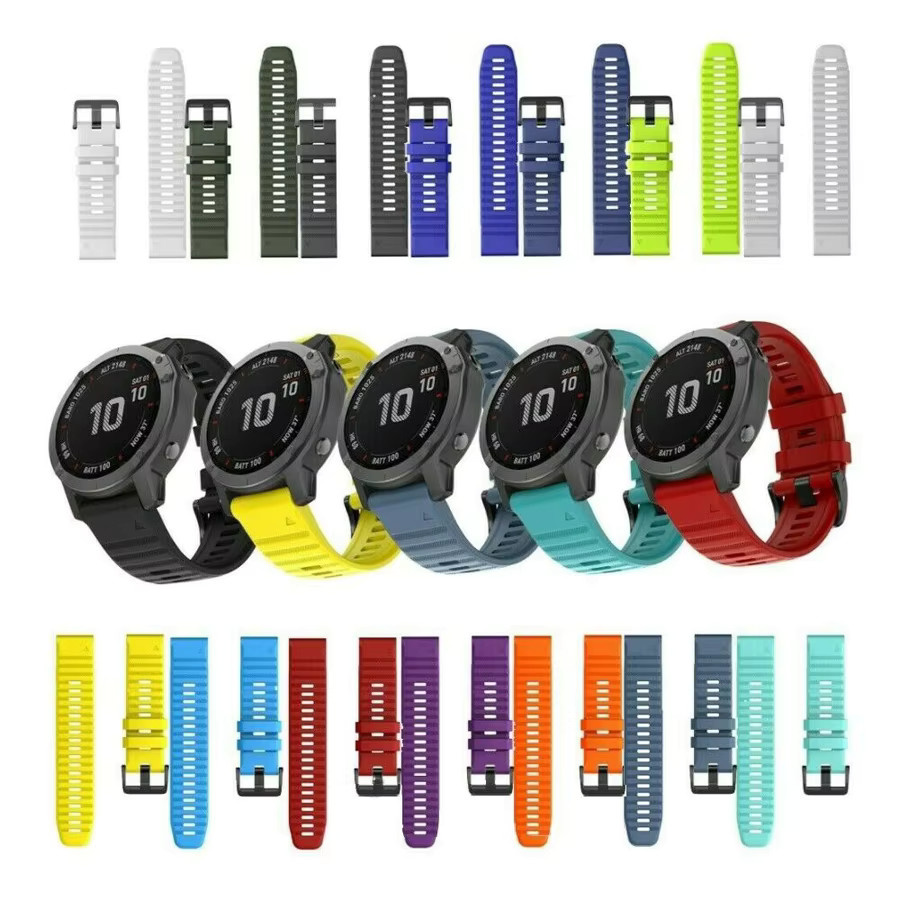 Smartwatch-Armband Silikon, 22 26 mm, Unisex - Bild 3