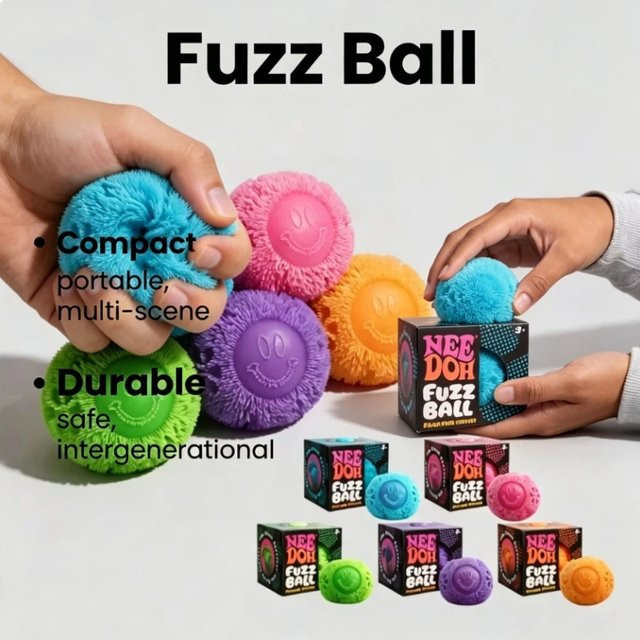 Nee Doh Fuzz Ball, Stressball, Überraschungsbox - Bild 1