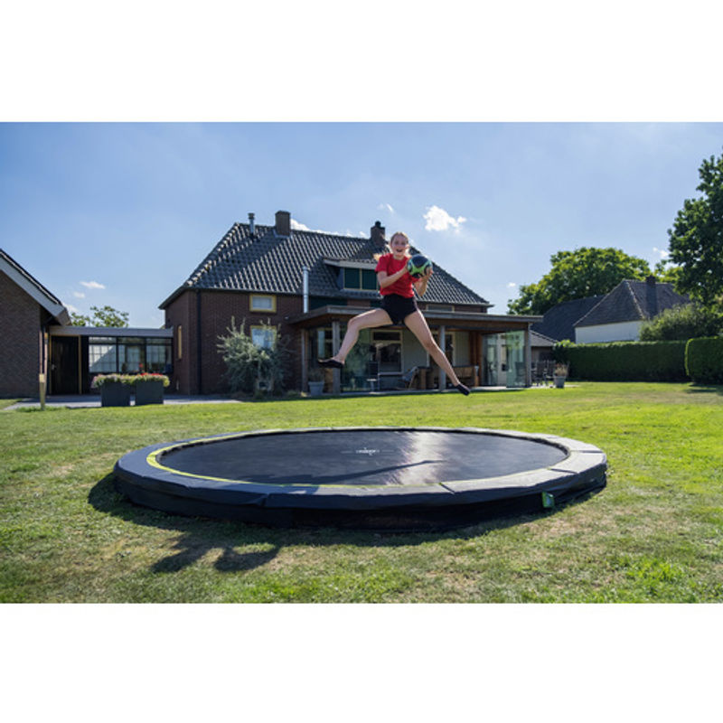 Exit Toys Silhouette Bodentrampolin schwarz ab 14 Jahren Ø 305 cm - Bild 2