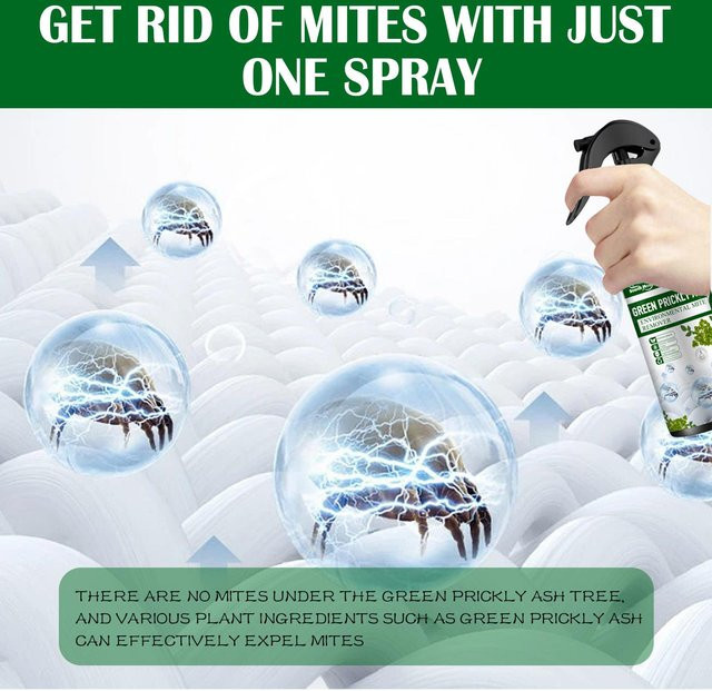 Kesoto Mite Spray Natural zur Bekämpfung von Bettwanzen und Hausstaubmilben für Möbel und Teppiche - Bild 1