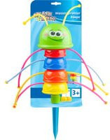 Splash & Fun Wassersprinkler Raupe Wasserspielzeug bunt/mehrfarbig B/H: 18 x 43 cm - Bild 1