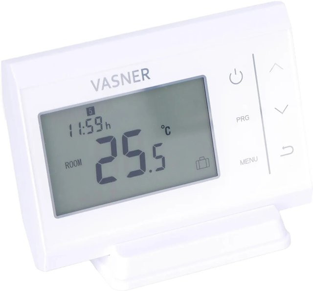 Vasner Funkthermostat-Sender VTS35 in Weiß für das VFT35 Raumthermostat Set - Bild 1
