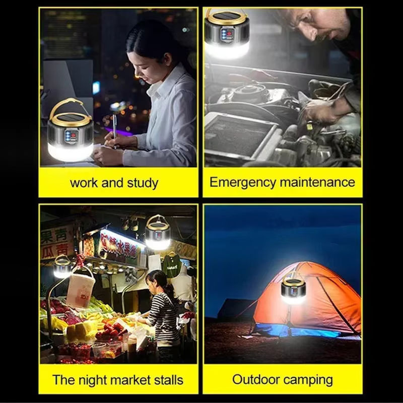 NEWBIRTH LED Camping Laterne mit Fernbedienung, wasserdichte wiederaufladbare Outdoor Taschenlampe und Power Bank in Weiß - Bild 5