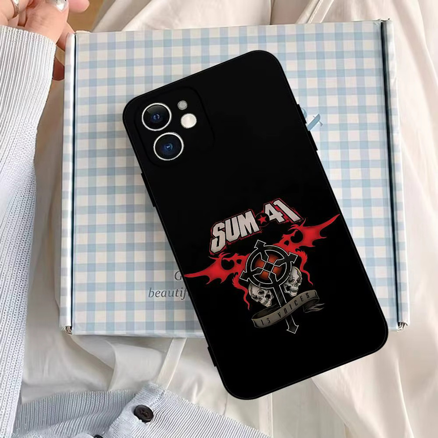 S-Sum Handyhülle Order In Decline für iPhone 11 bis 17 Pro Max in Schwarz aus Silikon - Bild 3