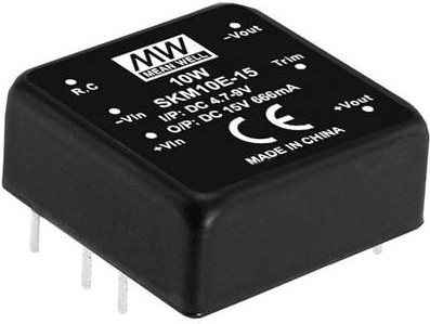 MEAN WELL SKM10C-05 Netzteil und Spannungsumwandler in Schwarz - Bild 1