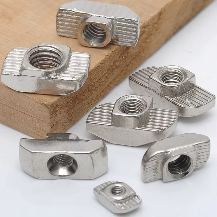 AXK 96-teiliges T-Nut-Set in Silber für Aluminiumprofile 2020 3030 4040 mit Hammerkopf T-Nut-Kit M3 M4 M5 M6 M8 - Bild 2