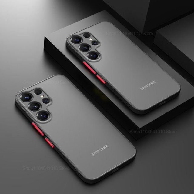 Stoßfeste Armor Handyhülle aus weichem TPU für Samsung Galaxy S26 S25 S24 S23 S25 Ultra Plus, Transparent - Bild 1