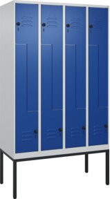 C+P Z-Spind Classic PLUS Spind mit 8 Fächern und Sicherheits-Drehriegel, B/H/T: 120 x 212 x 50 cm - Bild 1