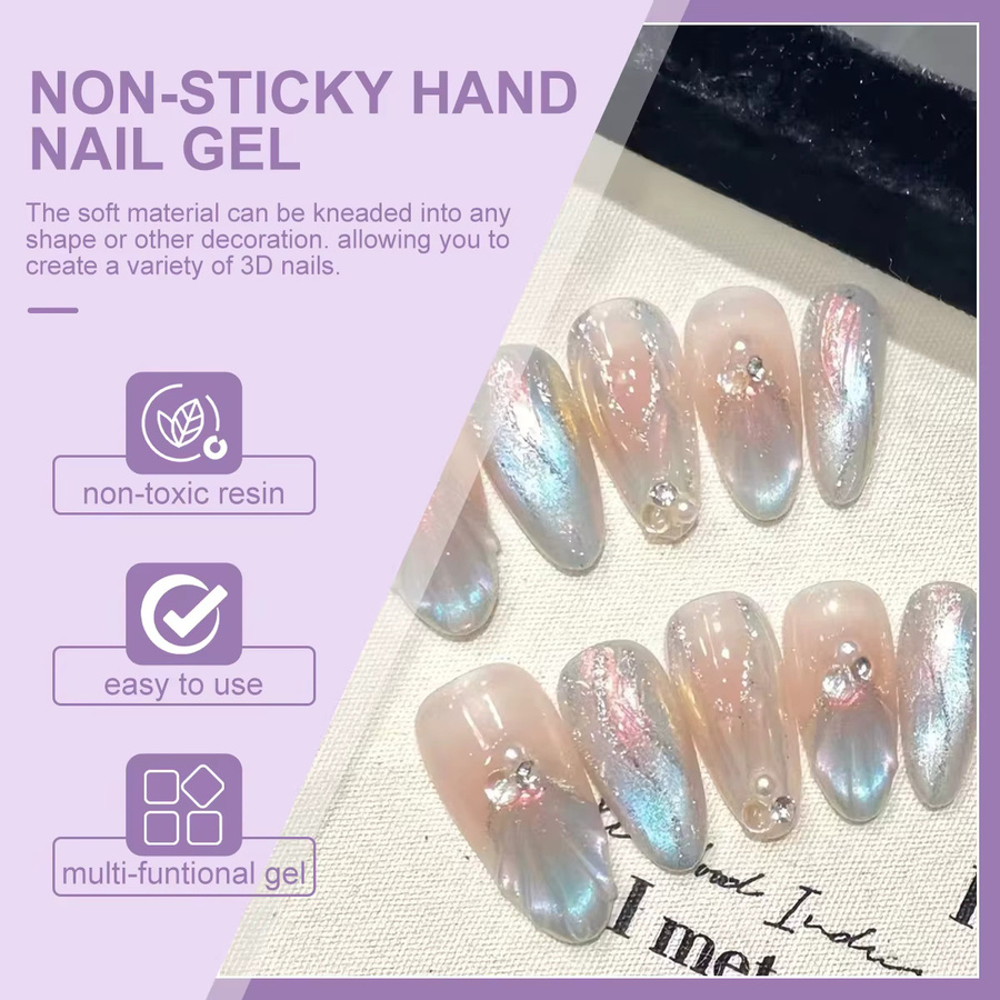 LIMEGIRL Gel-Set Nagelverlängerung, schimmernd, Unisex - Bild 3