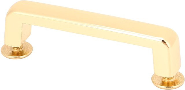 10 Sets Buchbindernieten von ZuiyouBeauty1 aus Zinklegierung in Silber und Gold, flache Bogenbrücken-Schnallen mit 5,5mm Kreuzschlitzschraube für Lederhandwerk und Bekleidungsdekoration, B/H/T: 23 x 7 x 6 mm - Bild 1